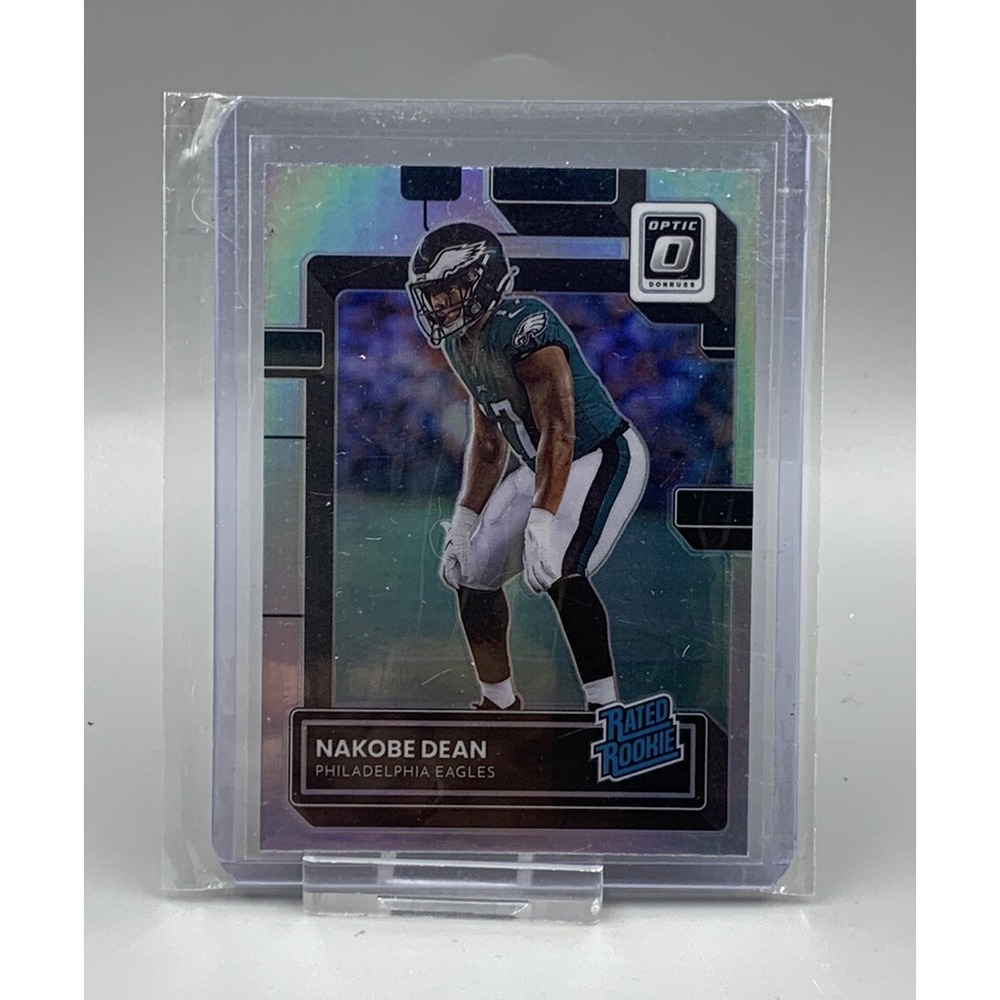 2022 Panini Donruss Optic Rated Rookie Silver Nakobe Dean‎ Eagles